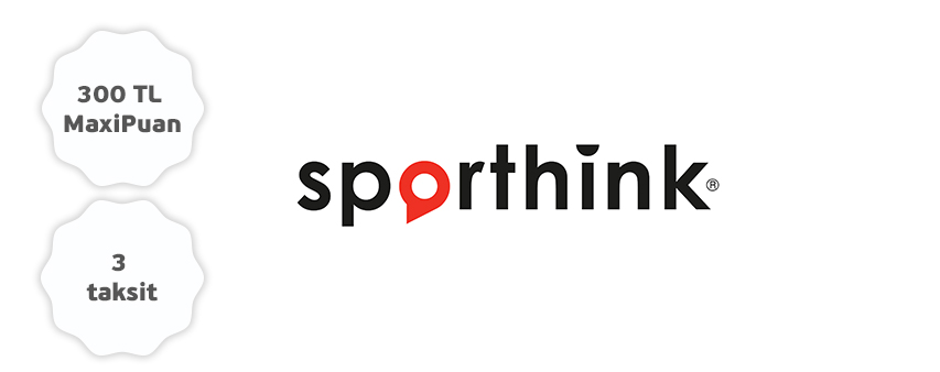 Maximiles'ınızdan Sporthink'te 300 TL MaxiPuan Kampanyası!