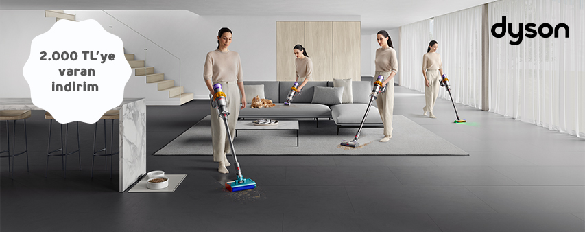 Dyson Mağazalarında 2.000 TL'ye varan indirim!