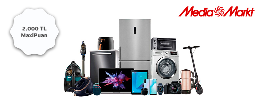  MediaMarkt.com.tr'de MaxiPuan Fırsatı!