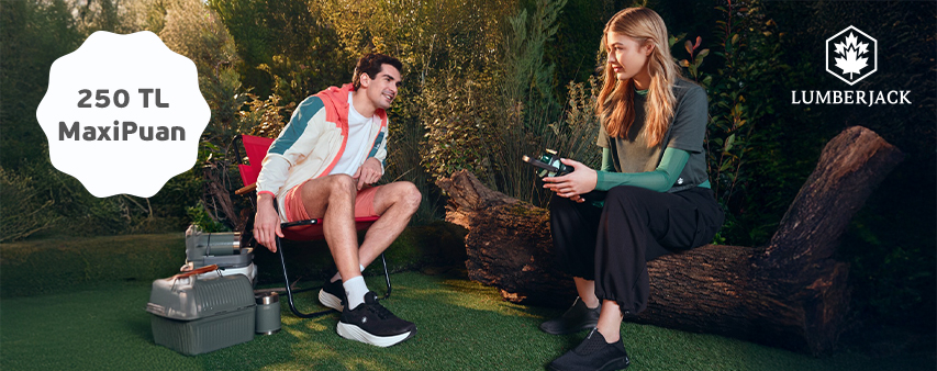 Maximiles'ınızdan Lumberjack'te 250 TL MaxiPuan Kampanyası!