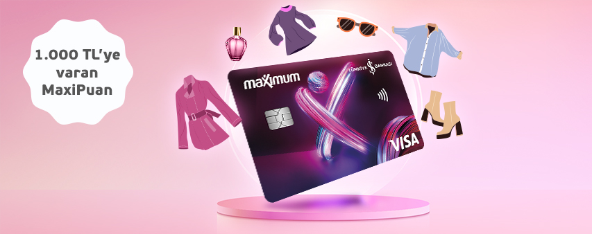 Maximiles'tan Giyim ve Kozmetik Alışverişlerinize 1.000 TL'ye varan MaxiPuan Kampanyası!