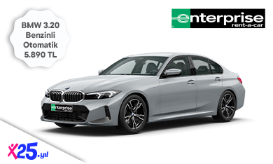 Enterprise’dan Araç Kiralamalarda Özel İndirimler