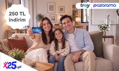 İş Bankası TROY kart sahiplerine Pazarama’da 250 TL İndirim Fırsatı!