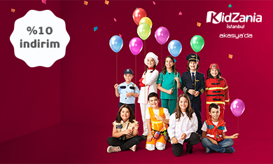 KidZania’ da Doğum Günü Paketlerinde Maximiles'ınıza %10 indirim Fırsatı!
