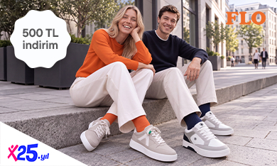 FLO'da 500 TL İndirim!