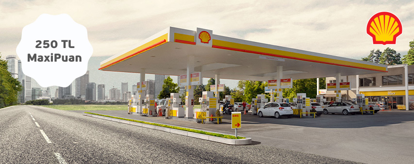 Shell İstasyonlarında 250 TL MaxiPuan Fırsatı!