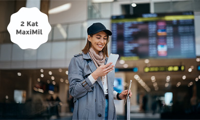 Maximiles’ınız ile Uçak Bileti Alımlarınıza 2 Kat MaxiMil Ayrıcalığı!