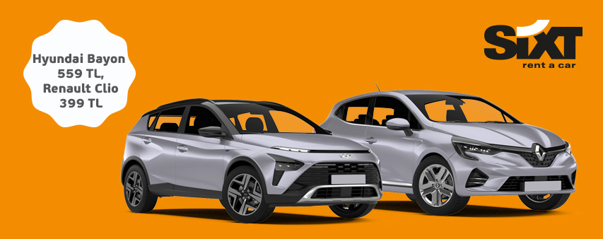 Sixt Rent a Car'da Maximiles'ınıza Özel Fırsatlar!