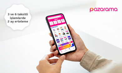 Pazarama Online Alışveriş'te 2 Ay Erteleme Fırsatı!