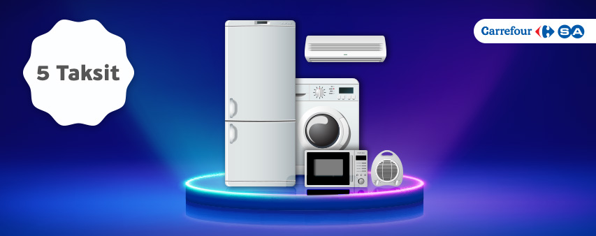 CarrefourSA'da Peşin Fiyatına 5 Aya Varan Taksit!