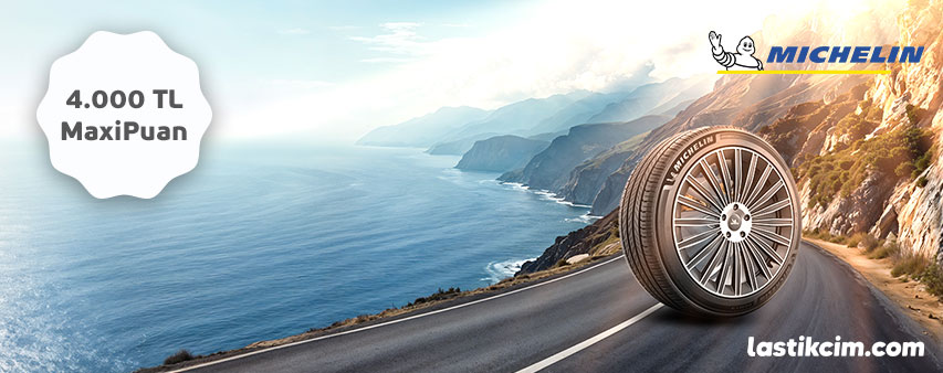 Lastikcim.com'da Michelin Lastik Alışverişinize 4.000 TL MaxiPuan Fırsatı