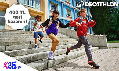 Decathlon'da 400 TL Geri Kazanın!