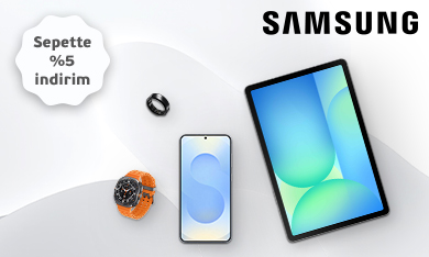 Samsung.com'da Seçili Telefon, Tablet, Saat ve Kulaklıklarda Sepette %5 İndirim!