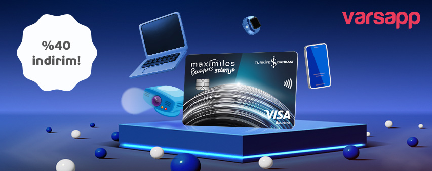 Teknolojik İhtiyaçlarını Maximiles Business Startup Kredi Kartı ile İndirimli Kirala!