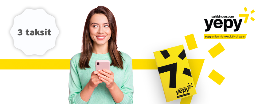Yepy'de Peşin Fiyatına 3 Taksit Fırsatı!