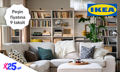 IKEA Aile ile peşin fiyatına 9 taksit fırsatı!
