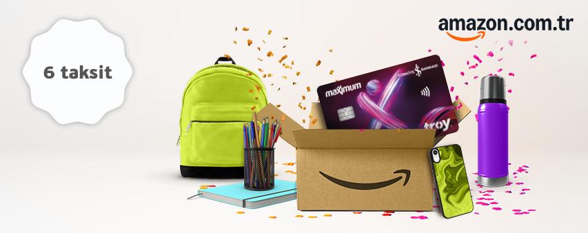 Amazon.com.tr'de Peşin Fiyatına 6 Taksit Fırsatı!