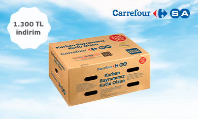 CarrefourSA’dan Kurban Alışverişlerine 1.300 TL İndirim!