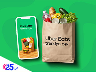 Uber Eats Trendyol Go Market Siparişlerinizde Tüm İndirimlere Ek %20 İndirim Fırsatı!
