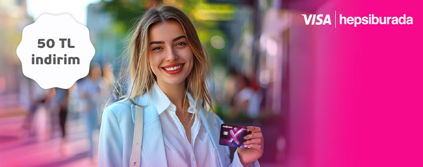 İş Bankası Visa Logolu Kartlarınız ile Hepsiburada Premium Üyelerine Özel 50 TL İndirim Fırsatı!