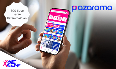 Pazarama'da 800 TL PazaramaPuan Fırsatı!