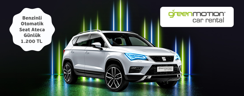 Green Motion'da Maximiles'a Özel Fırsatlar!