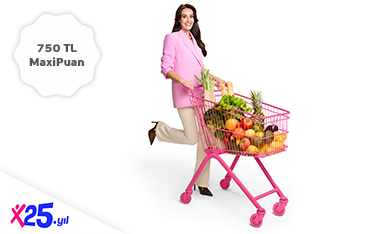 Market Alışverişlerinize 750 TL MaxiPuan Fırsatı!