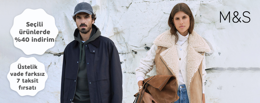 Marks & Spencer'da seçili ürünlerde %40 indirim!