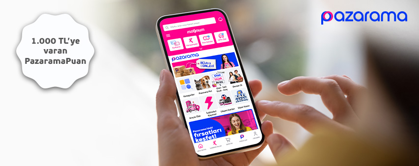 Pazarama'da 1.000 TL PazaramaPuan Fırsatı!