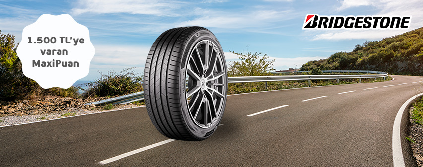 Bridgestone'da 1.500 TL MaxiPuan Fırsatı