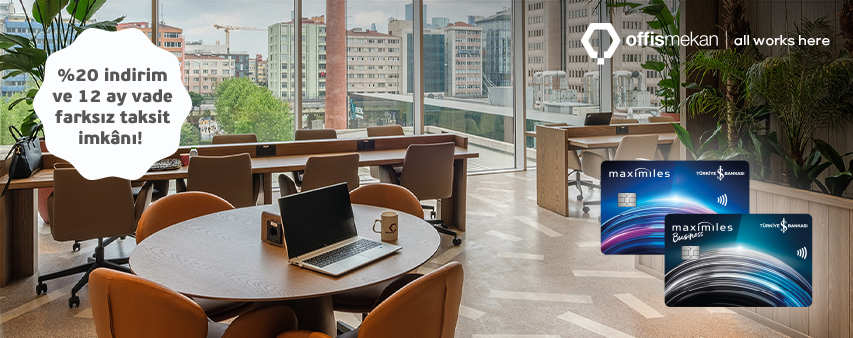 Offismekan‘da uzun dönemli ofis kiralamalarınıza özel %20 indirim ve 12 ay taksit fırsatı!