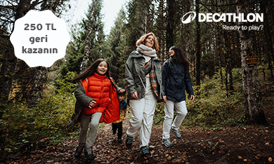 Maximiles'ınızla Decathlon'da 250 TL Geri Kazanın!
