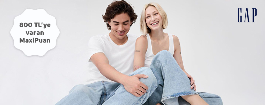 Maximiles'tan Gap'de 800 TL'ye varan MaxiPuan!