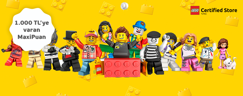 LEGO'da 1.000 TL’ye Varan MaxiPuan Fırsatı!