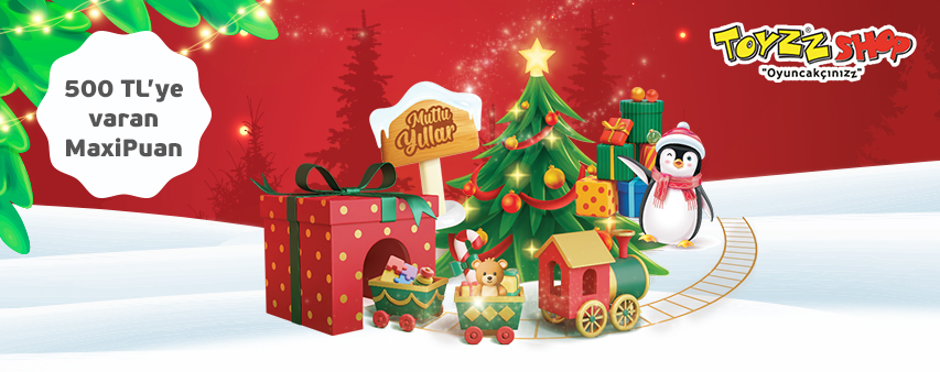 Maximiles'ınızdan Toyzz Shop'ta 500 TL MaxiPuan!