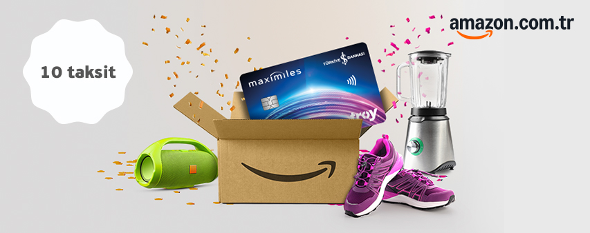 Amazon.com.tr'de Peşin Fiyatına 10 Taksit Fırsatı!