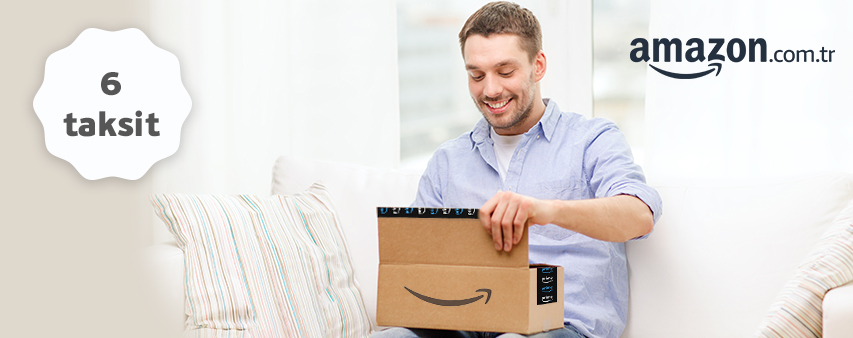 Amazon.com.tr’de 6 Taksit Fırsatı!