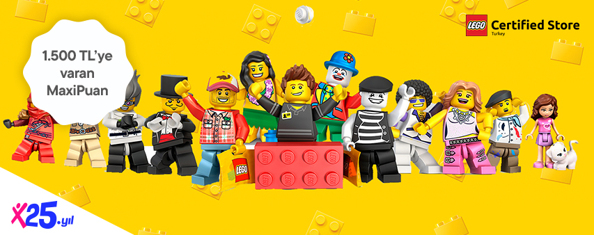 LEGO'da 1.500 TL’ye Varan MaxiPuan Fırsatı!