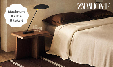 Zara Home mağazalarında vade farksız 6 taksit!