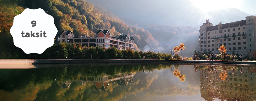 Pazarama Tatil'den Yurt içi Otel Rezervasyonlarınıza 9 Taksit Fırsatı!
