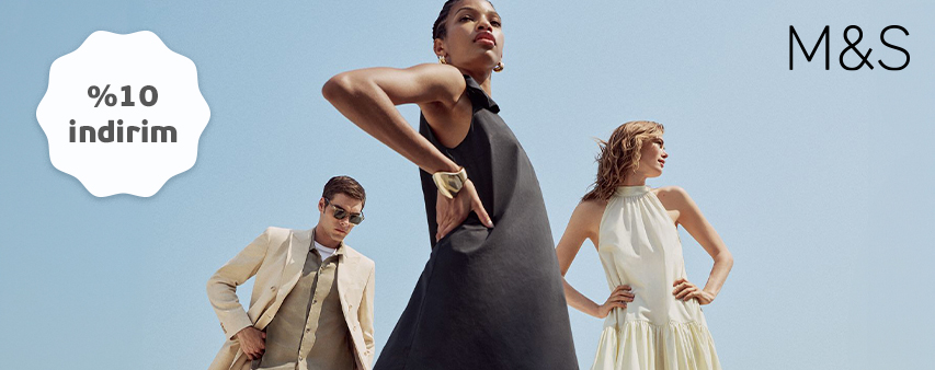 Marks and Spencer'da %10 indirim!