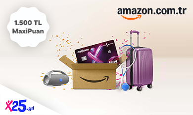 Amazon.com.tr'de 1.500 TL'ye Varan MaxiPuan Fırsatı!