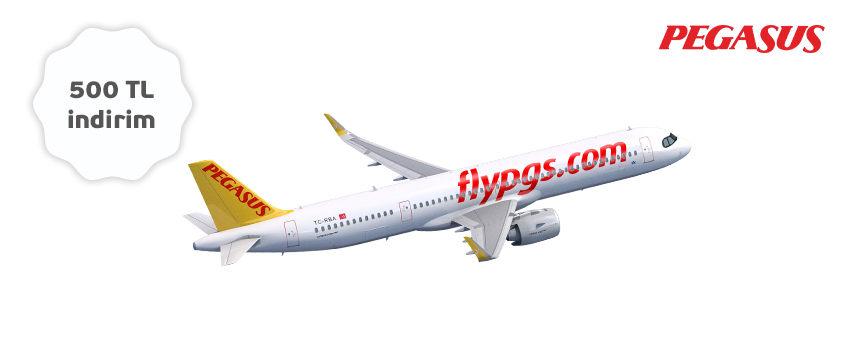 Maximiles'ınızla Pegasus'ta 500 TL İndirim Fırsatı!