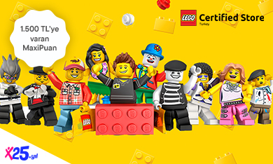 LEGO'da 1.500 TL’ye Varan MaxiPuan Fırsatı!