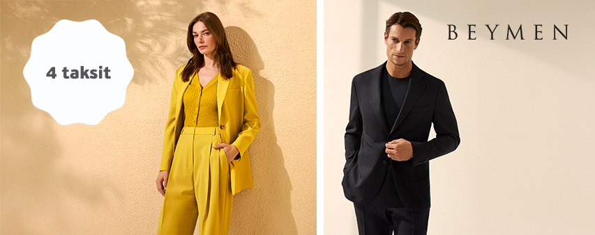 Beymen'de Vade Farksız 4 taksit!