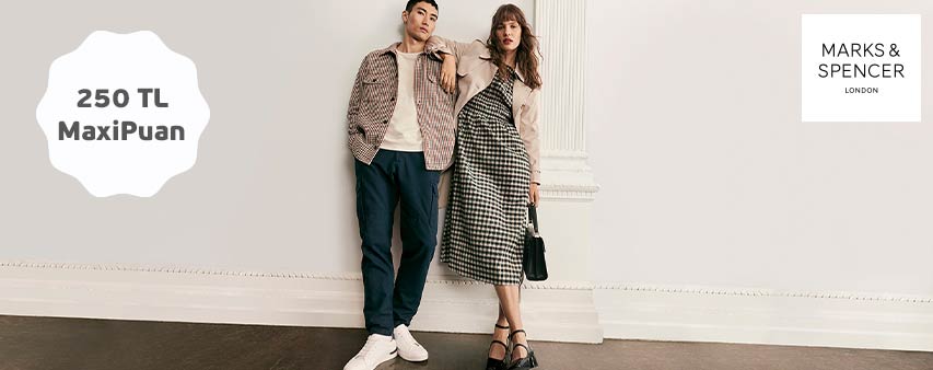  Maximiles'tan Marks and Spencer'da 250 TL MaxiPuan Kampanyası!  