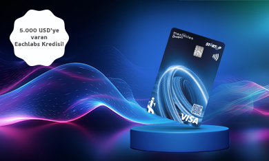 Maximiles Business Startup Kredi Kart Sahiplerine Özel 5.000 USD'ye Varan Eachlabs Kredisi!