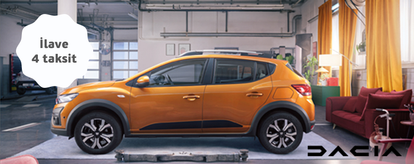 Dacia Yetkili Servislerinde İlave 4 Taksit Fırsatı!
