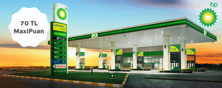 BP İstasyonlarında 70 TL MaxiPuan!