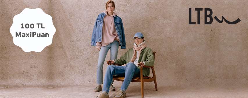 Maximiles'ınızdan LTB Jeans’de 100 TL MaxiPuan Kampanyası!